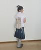 Kiibi Check Pattern Gym Sack Yellow