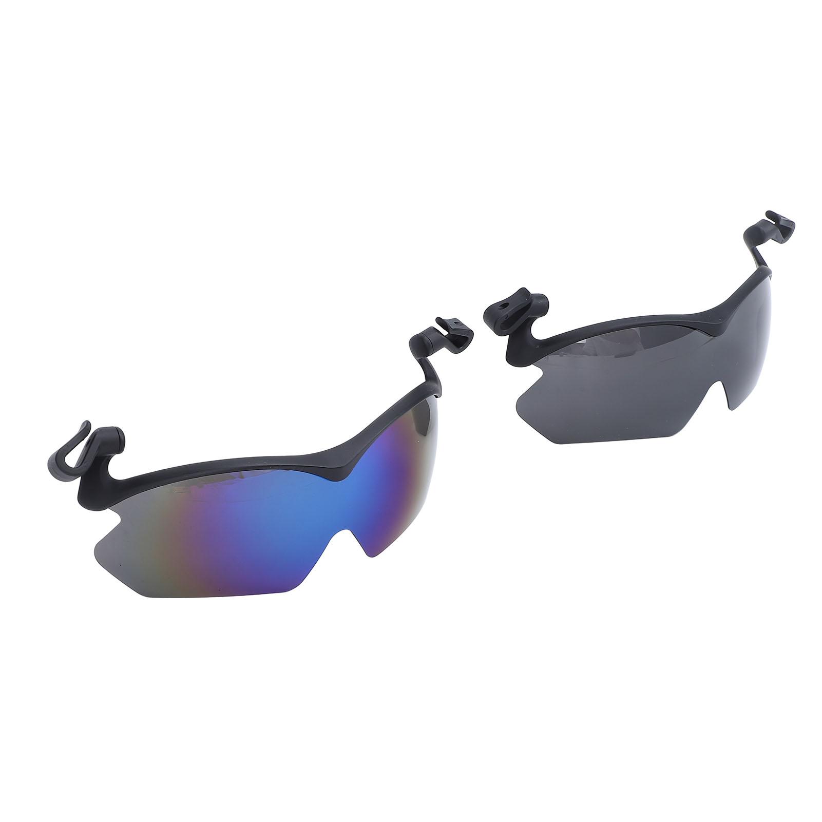 

2шт солнцезащитные очки Clip Hat черная оправа Clip Cap поляризованные солнцезащитные очки UV400 для вождения рыбалки походов