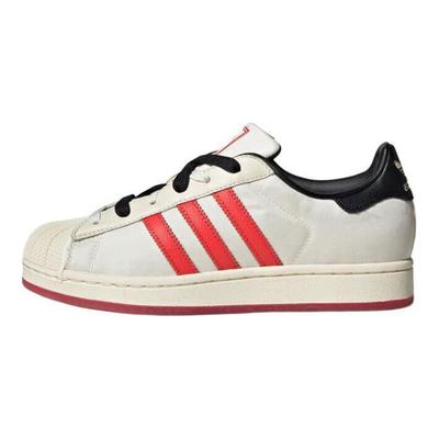 Originals SFTM Collaboration Series Comfortable Versatile Low-Top Skate Shoes Women Sneakers White Red Black JH7757