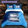 Birmingham City Themed Bedding 3Pcs Duvet Cover Set Decorative Bed Linen For Teen Room Home Decoration