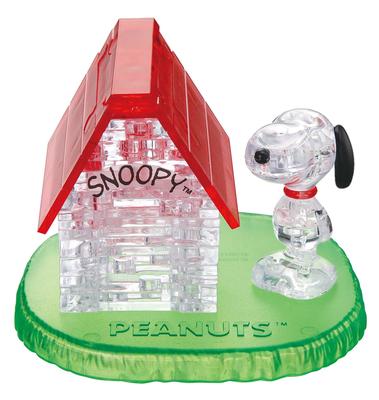 Kristall-Puzzle Snoopy Haus