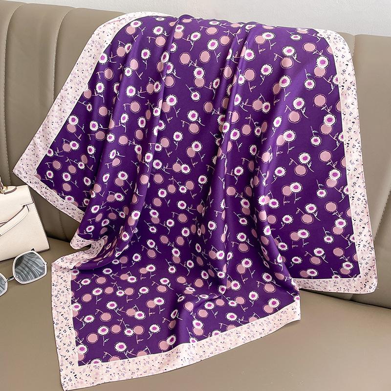 

2204 Новый модный маленький квадратный шарф для тепла весной и осенью, солнцезащитный крем, шаль, шарф двойного назначения, профессиональный шарф, платок на голову 70*70cm