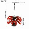 Auto On/Off Solar Butterfly Lantern 7-8H Lighting 8H Lighting Hanging Lantern Butterfly Design Waterproof Metal Lamp Patio