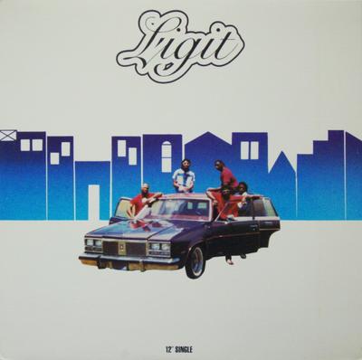 12inch Record LIGIT - Settin' It Strate / Let's Get Busy 8BR001 8 Ball Records 1989 US Rap & Hip-Hop/R&B Used