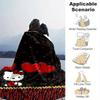 1pc. Hello Kitty Red Heart Balloons Patterned Blanket - Perfect for Home, Office, Outdoor Use, Gift Idea, Suitable for All Seasonsz041746