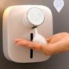 Wand-montiert Automatische Seife Dispenser Multifunktionale Infrarot Sensor LED Digital Display Touchless Schaum USB Aufladbare