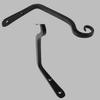 4 Pcs Wall Mounted Straight Plants Hanger Wall Hooks for Bird Feeders Planters