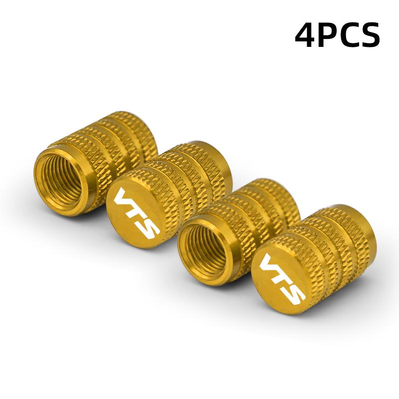 4Pcs VTS Custom LOGO Car Wheel Tire Valve Caps Airdust Covers For Citroen C3 C4 C5 Berlingo Elysee Quatre Saxo C4L Xsara Picasso