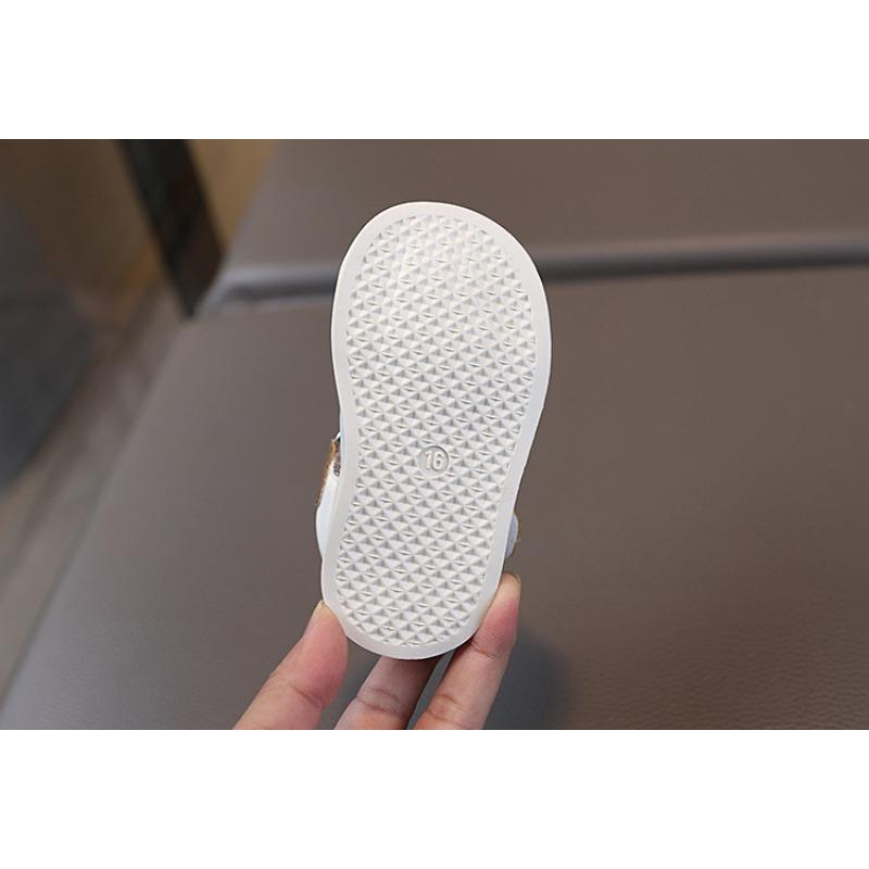 Unisex Baby Soft Sole Closed Toe Protective First Walker Mesh Sandals