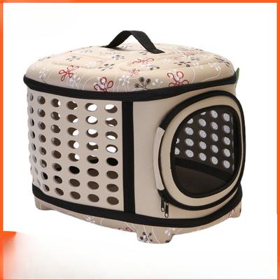 Borsa per animali domestici Borsa completa Borsa pieghevole e portatile per animali domestici Borsa per auto Borsa a tracolla portatile per cani e gatti