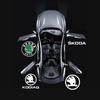 2Pcs Car Door Welcome Lights Logo Projector Lamp Decorative Accessories For Superb SUPERB Superb Octavia Fabia Roomster Hkdn85