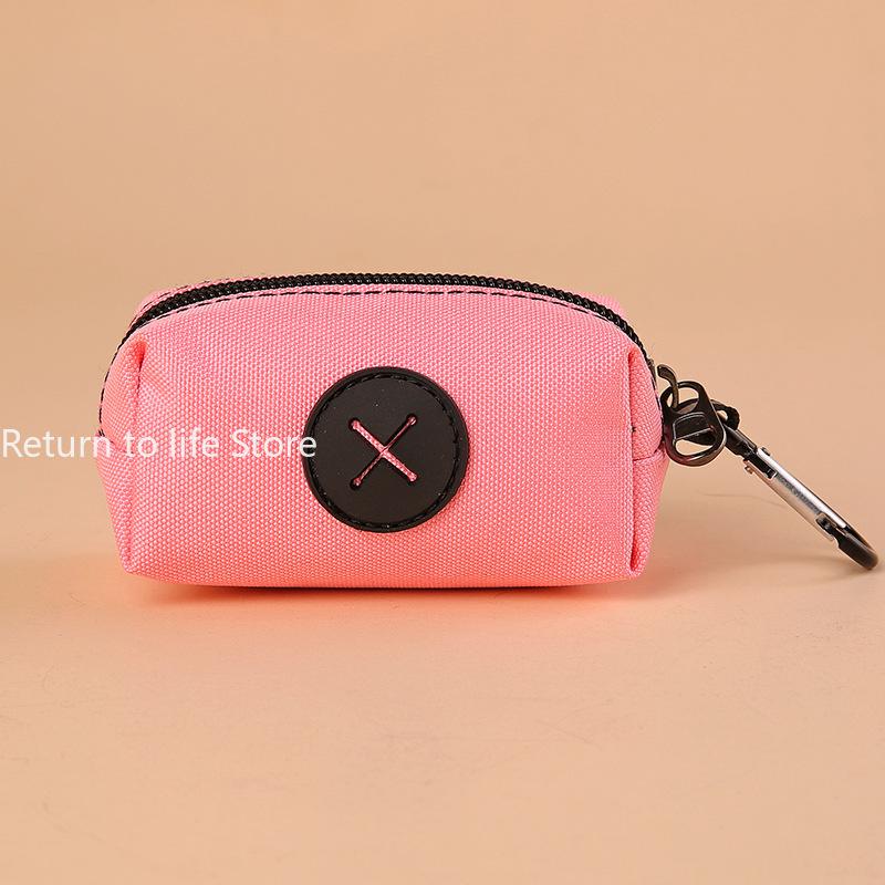 1Pcs Portable Dog Poop Bag Dispenser Hangingable Dog Poop Bag Holder Poo Bags Dispenser for Dogs Walking Garbage Bags Dispensers