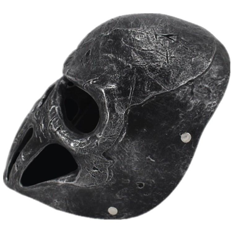 Stunning Resin Skull Mask For Halloween Festivities And Scary Costume Role Play