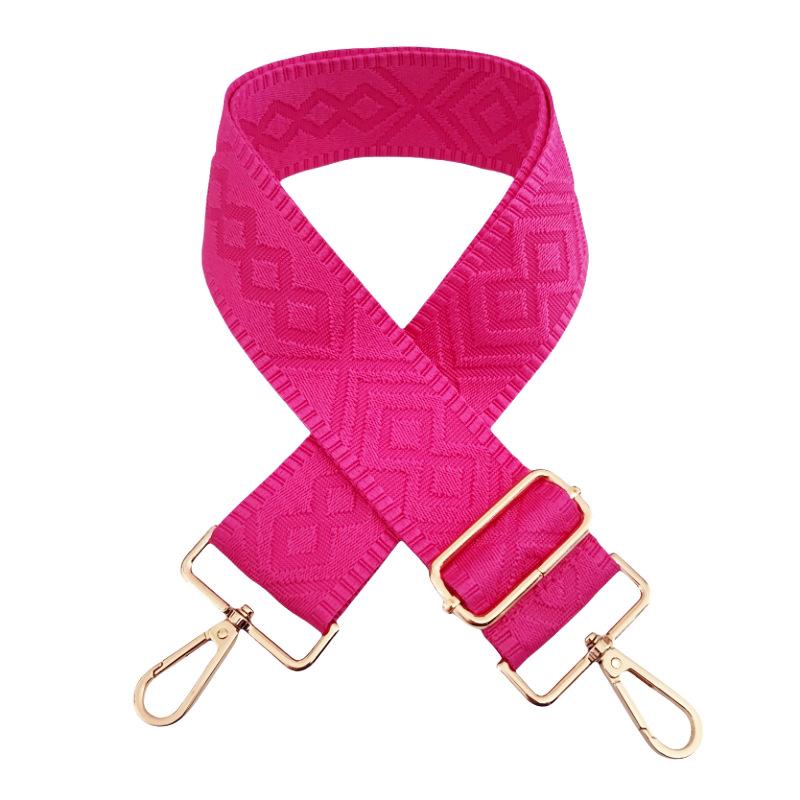 Tracolla monocolore larga 5 cm per borse, tracolla lunga a tracolla di ricambio, accessorio per borsa a tracolla singola.