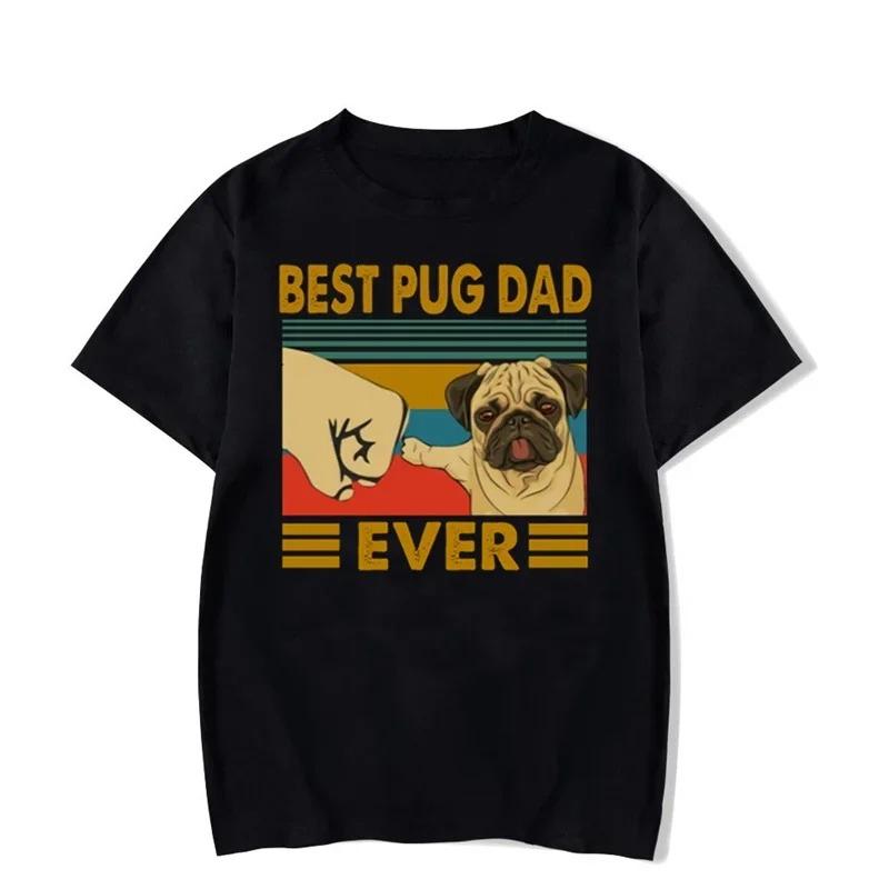 Summer Unisexs Letter Dog Print Round Neck Tshirt Casual Neutral Highquality Street Soft Breathable Hiphop Short Sleeved Shirt