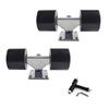 Longboards Achse und Räder Skateboards Radhalterung Brückenbasis und PU-Rad Hardware Skateboards Zubehör