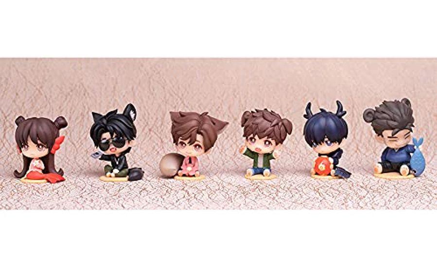 Tomb Robber Chibi Figure Moeju Series Non-scale ABS&PVC Painted Complete Figure Box of 6 MY92353