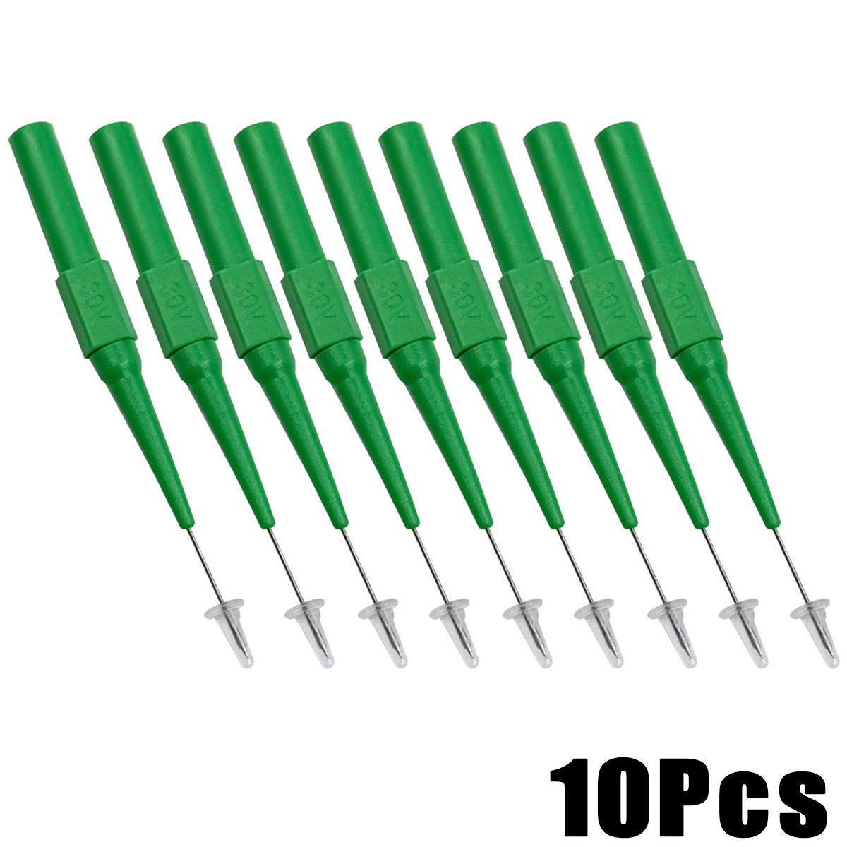 

10Pcs Auto Test Probe Car Electrical Circuit Detection Diagnostic Tool Multimeter Test Leads Pin flexible Test Probe Tips 0.7mm
