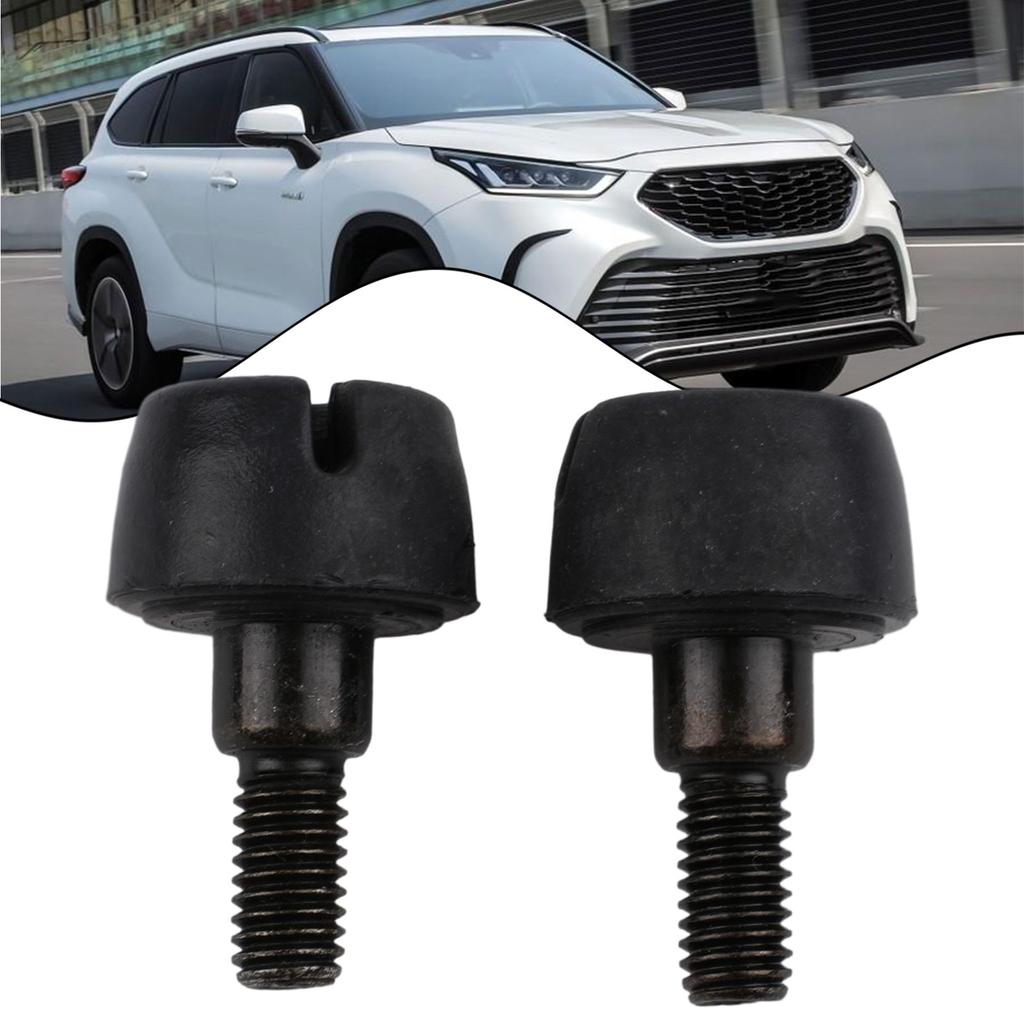 Car Hood Bumper Stop Screw Bumper Clip Stop Screw New BUMPER Black