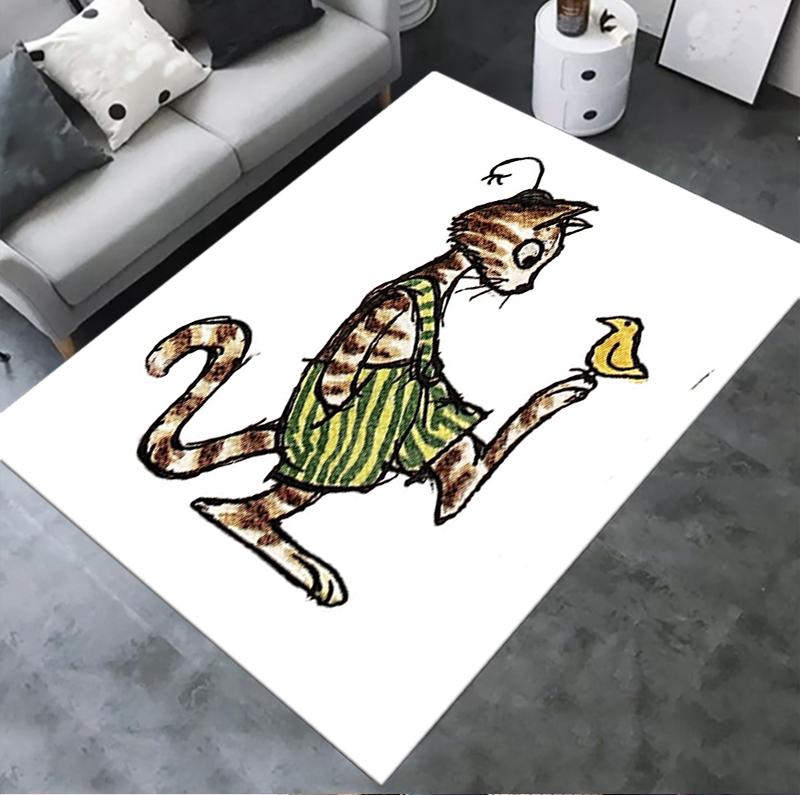 Pettson Findus Carpet Rug For Living Room Bedroom Home Sofa Decorationkids Play Nonslip Floor Mat
