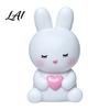 Soft Nursery Lamp for Baby Cute Animal Night Light Kids Rabbit Bear Deer Cat Dog Toddler Room Essentials Shape LED Bedside Lamp Glow Sleep