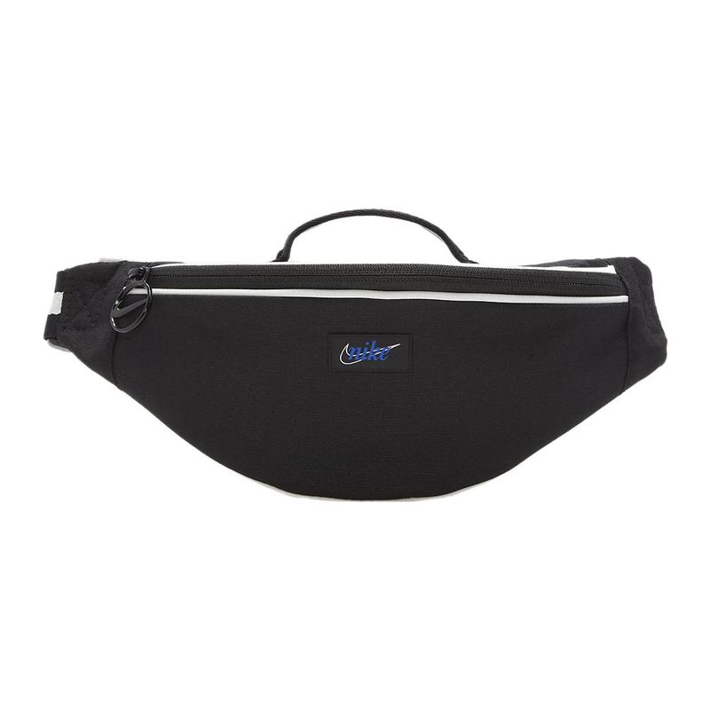 Nike Heritage Sports Casual Polyester Shoulder Crossbody Waist Bag Small Unisex Bags Black DR6266-010