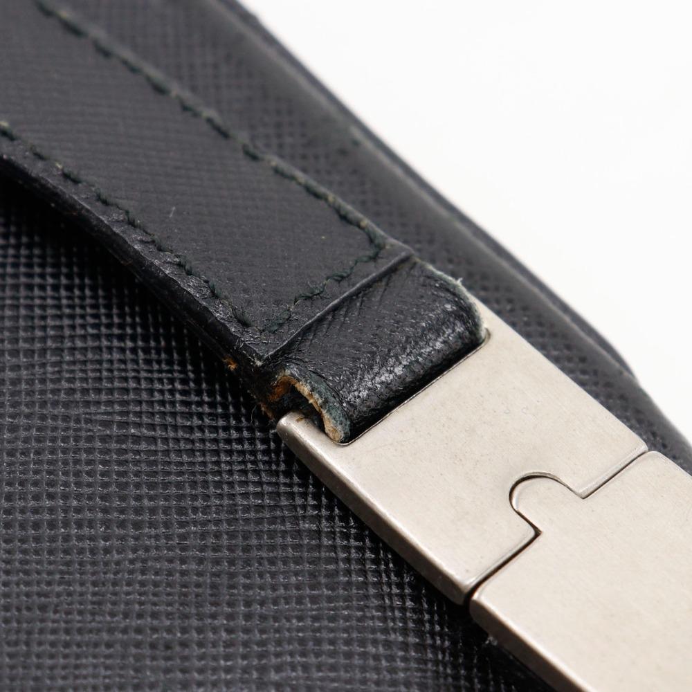 Salvatore Ferragamo Shoulder Bag Shoulder Bag AF-21 9284 Black Leather Women Used