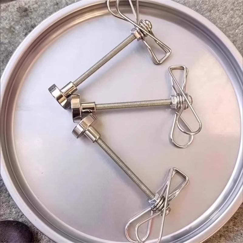 Durability Metal Coils Incenses Stand With Magnetic Grip Mosquitoes Repellents Brackets Camping Home Essential