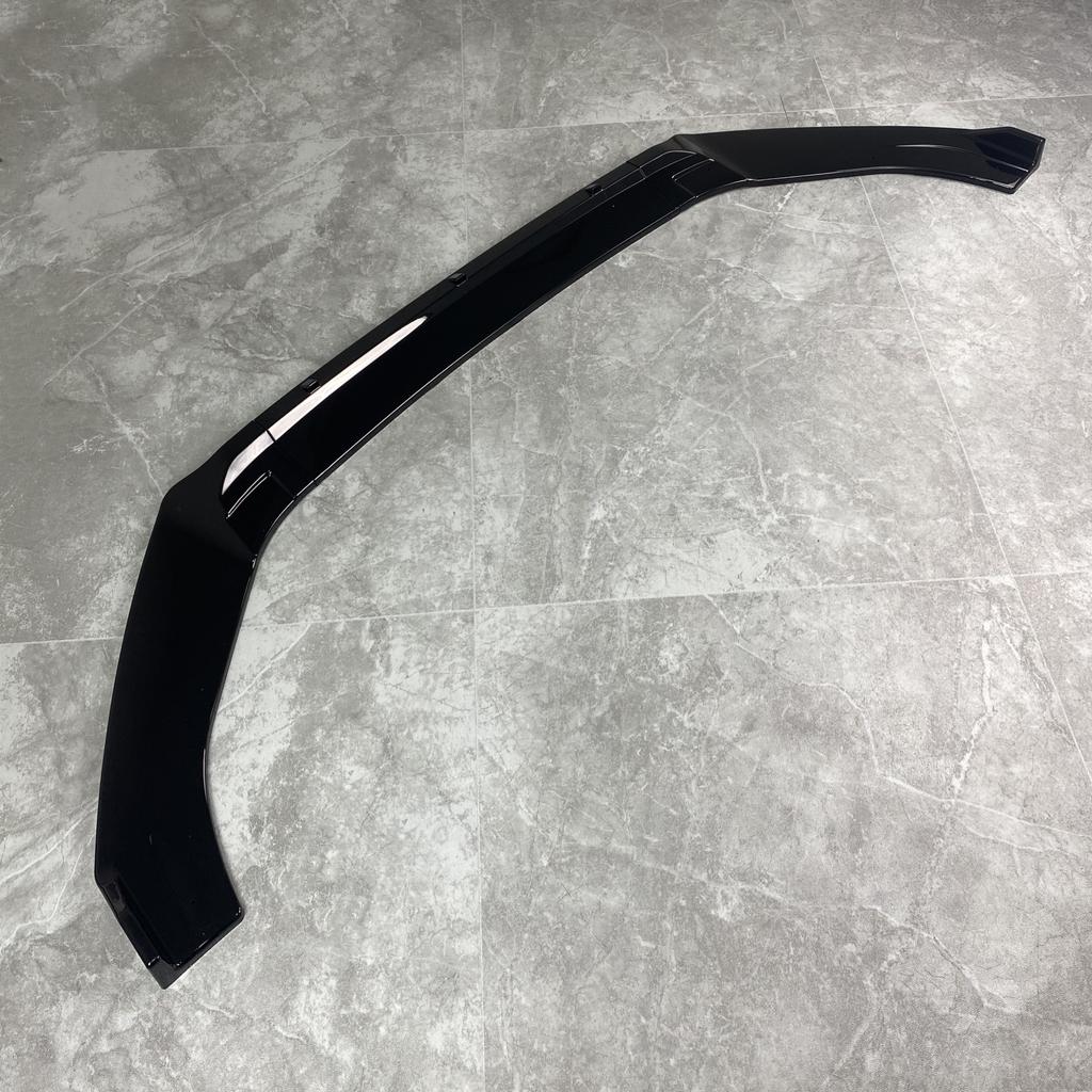 3 Pcs Gloss Black Car Front Bumper Lip Splitter Diffuser For Seat Leon MK3.5 S/S S/C S/T Cupra FR 2017-2020 LCI Tuning Bodykits
