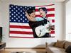 1pc K-pop Minsung American Flag Tapestry Perfect Gift for Minsung Fans Wall Hanging for Bedroom Dorm Room Decor Idol Merchandise