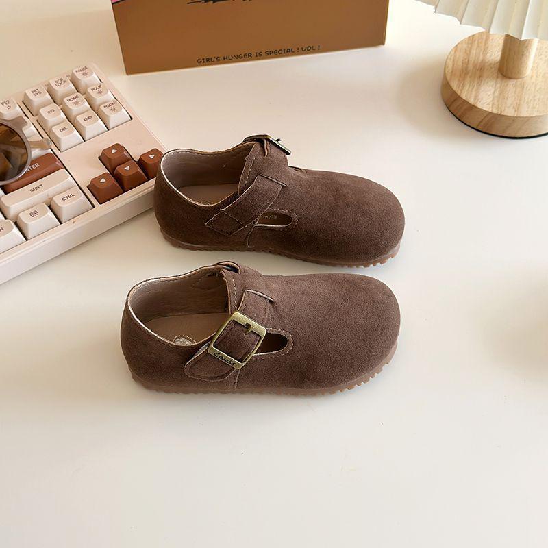 Mocassini in Pelle a Suola Morbida Primavera/Autunno 2025: Scarpe Unisex per Bambini