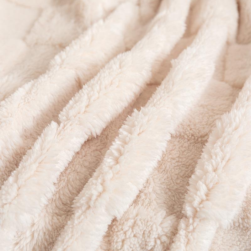 Solid Color Throw Blanket for Bed, Comfortable Soft Quilt Blanket Huafu Blanket Large Bed Blankets,All Season Rustic Throw for Sofa Couch Chair