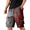 Men's Multi Pocket Drawstring Cargo Shorts Casual Outdoor Workwear Shorts with Zipper Pockets and Elastic Waistband for Everyday Use