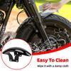 Motorcycle Gloss Black Front Fender Mudguard Motorbike Mudflaps Guard Parts For Harley Softail M8 Fatboy FLFBS FLFB 2018-up