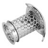 Anti Clog Sink Drain Strainer 304 Stainless Steel Drain Pipe Hair Catcher Drainage Protector(L )