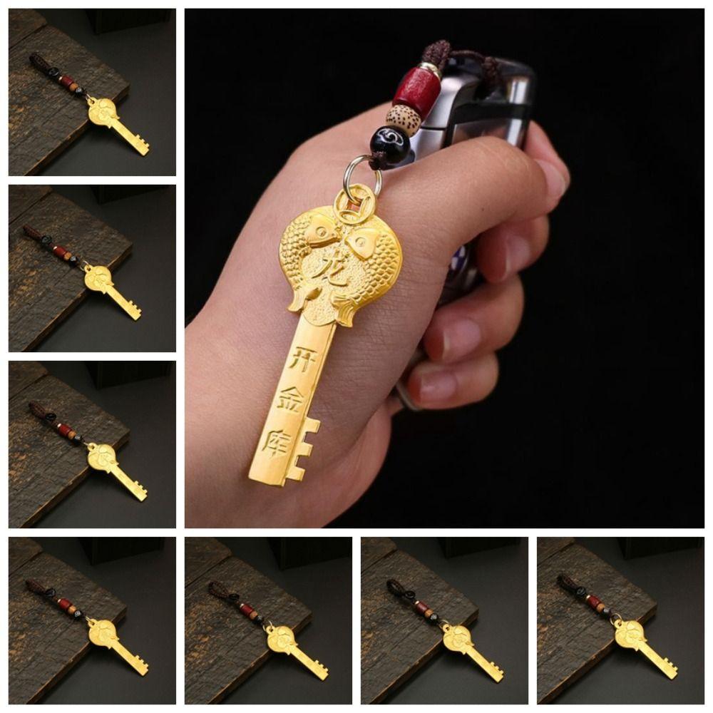 

Brass 12 Zodiac Brass Keychain 12 Zodiac Chinese Zodiac Car Key Ring Bag Charm 10