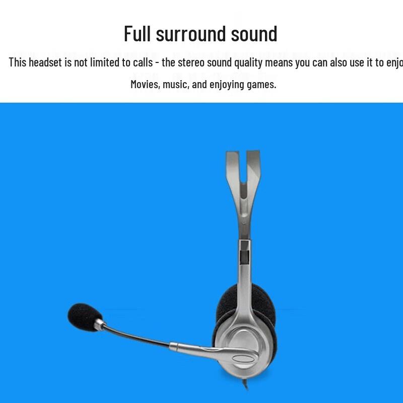 Logitech H110 Stereo Wired Headset