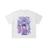 260 GSM Double Yarn 32 Count 100% Cotton Jujutsu Kaisen V52 Yuta Print Unisex Heavy Cotton T Shirt