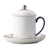 Auratic Mr. Porcelain Maritime Pearl 3-Piece Conference Tea Set