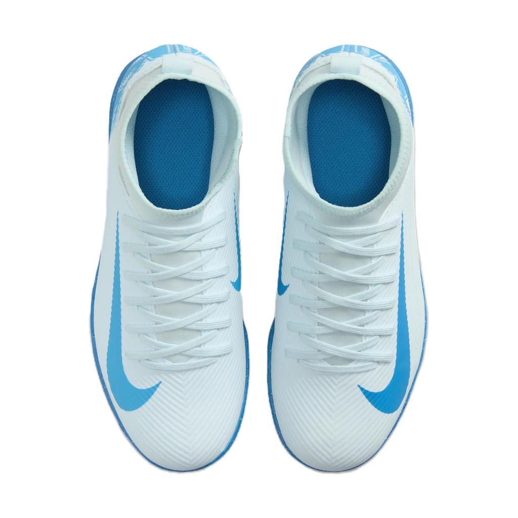 Nike Mercurial Superfly 10 Club IC Gletscherblau Schwarz GS FQ8320-400