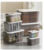 Extra Large Transparent High-Grade Plastic Storage Box for Home