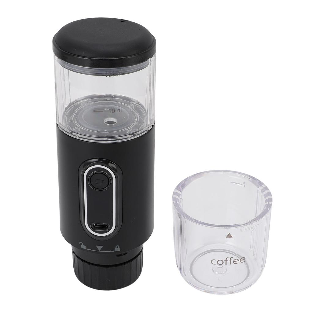 Portable Coffee Maker 100ml Type C Rechargeable Handheld Capsule Coffee Maker Machine for Outdoor Car Travel Camping