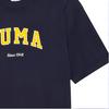 Puma Varsity Simple Comfortable Pullover Short Sleeve T-Shirt Men Tops Navy-Blue 634353-14
