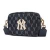 New MLB Polyester Camera Bag, Crossbody Bag, Shoulder Bag Unisex Dark Blue 7ACRM052-50BLS