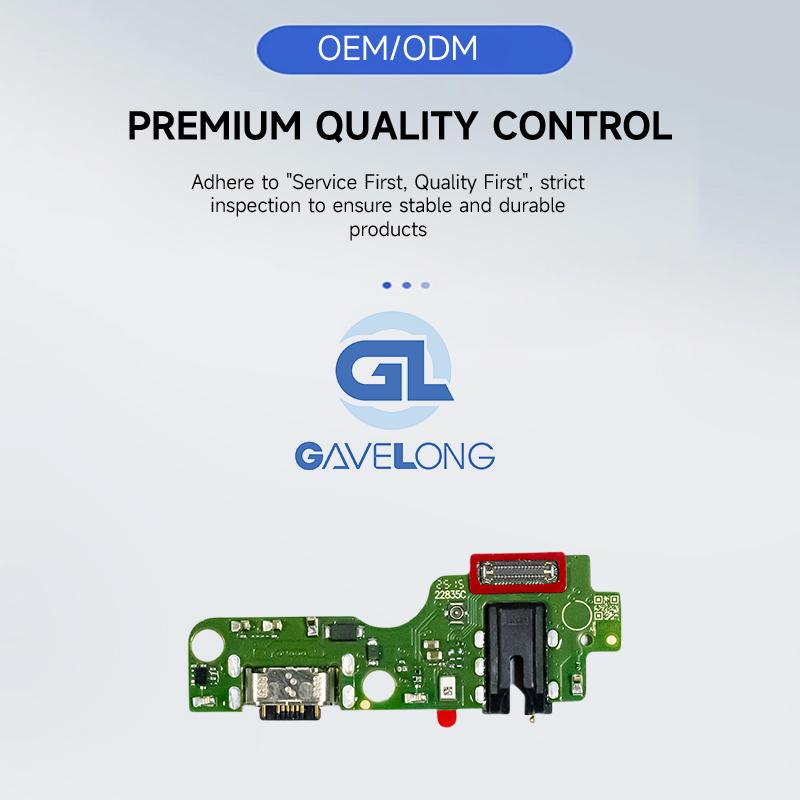 Mobile Phone Flex Cable Charging Port Board Charger Board Port For Tecno Spark 40C