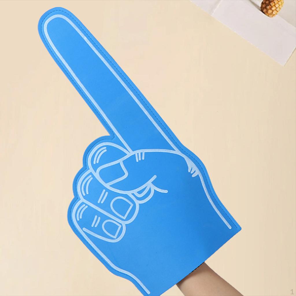 Giant Foam Finger Prop Cheer Funny Sports Fan Accessory Cheerleading Hand Glove for