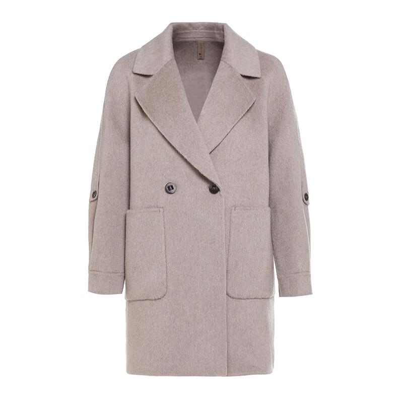 G·TENNA KF85-09 Women's Mid-Length Wool Coat
