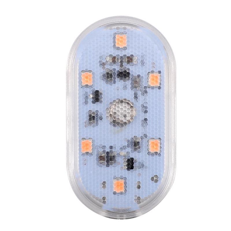 1-20PCS LED Touch Sensor Lamp USB Rechargeable Wireless Clip Light Multi-Color Atmosphere Lighting for Home Car Office Reading