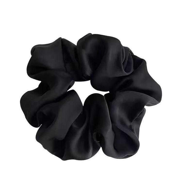 Forest Style Hair Accessories: French Chic Pig Intestine Elastic Hair Rope & Floral Headband for Women