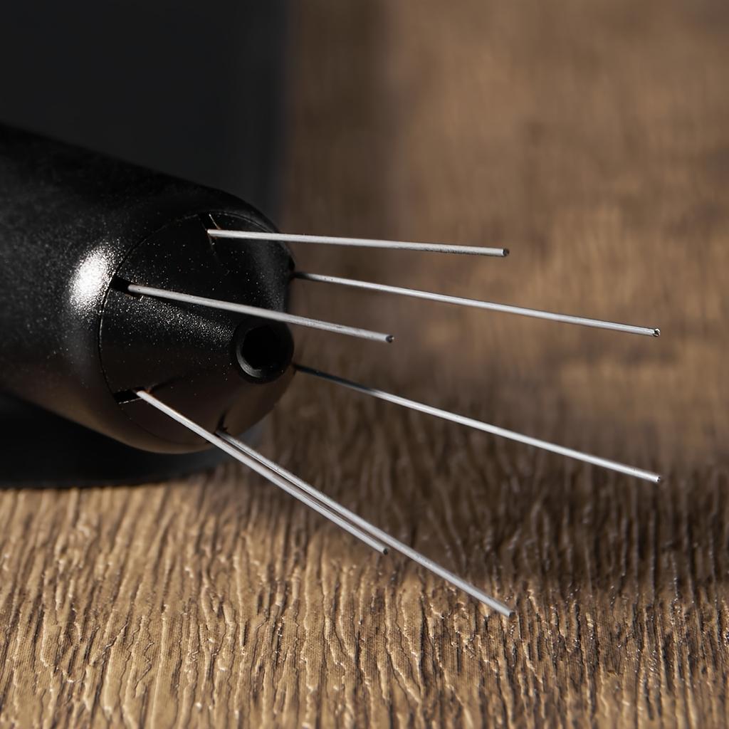 D2 WDT Espresso Distribution Tool Stirrer Tool Barista-Grade Precision Brewing Tamper With Retractable Stainless Steel Needle